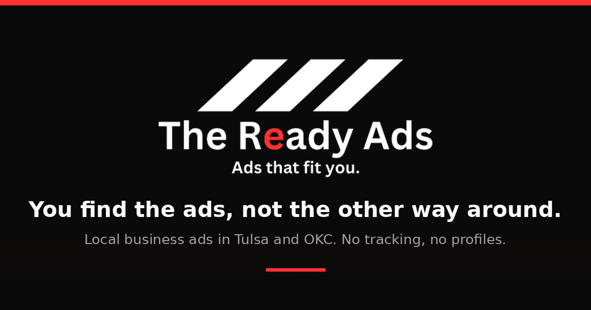 The Ready Ads website